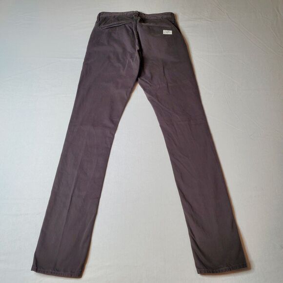 Rag & Bone Men's Size 28X34 Standard Issue Khaki Fit 2 Slim Leg Gray - Picture 3 of 9